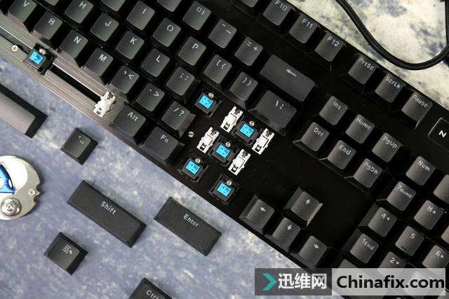 机械键盘的原厂轴情节—雷柏V805MX青轴机械键盘