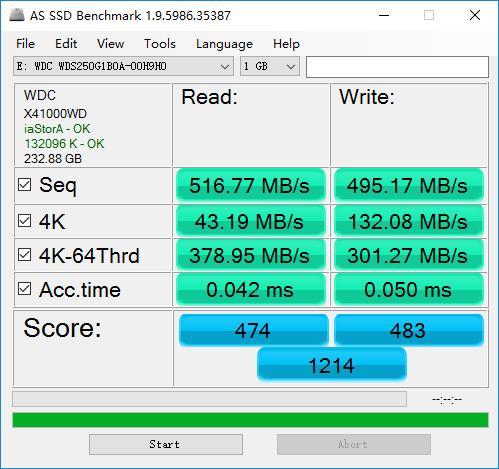 蓝盘家族新成员,西数蓝盘 SSD 250G 开箱简测!