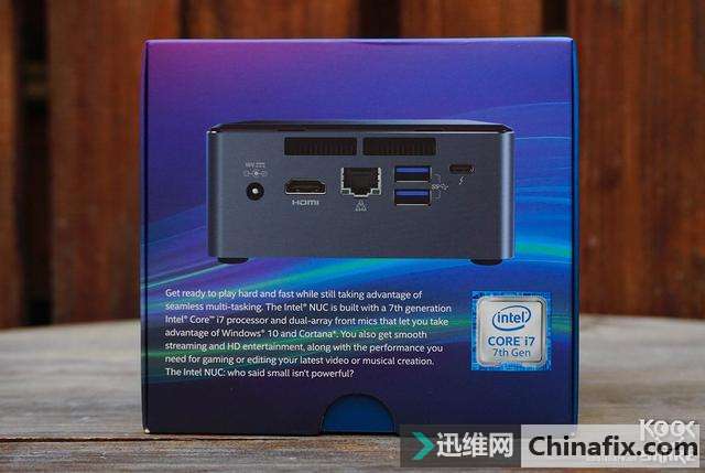 Intel 英特尔 NUC7i7BNH 微型电脑 开箱测评拆解