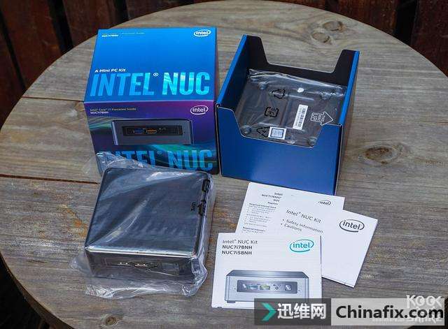 Intel 英特尔 NUC7i7BNH 微型电脑 开箱测评拆解