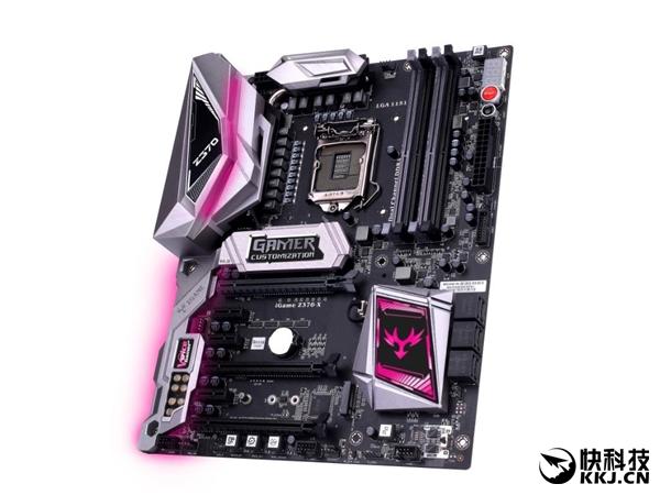 本土最强Z370主板曝光:两个电竞专用USB接口