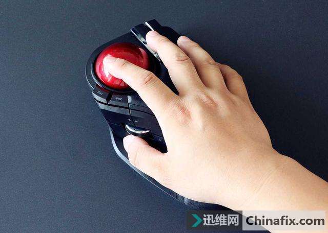 鼠标手、CAD制图不行?试试宜丽客无线轨迹球鼠标