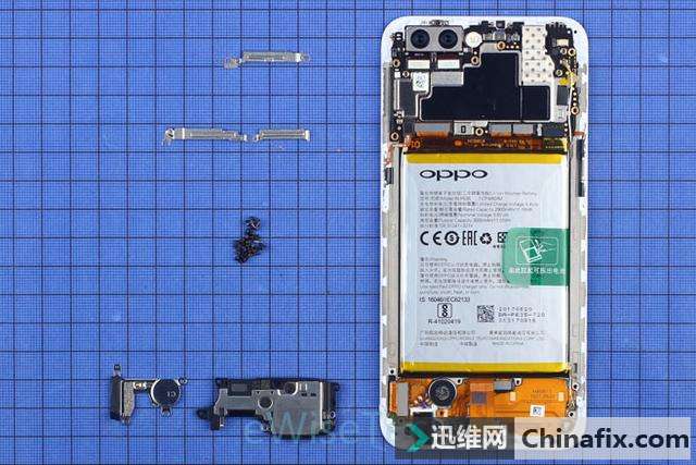 OPPO R11拆解,摄像头供应商揭晓