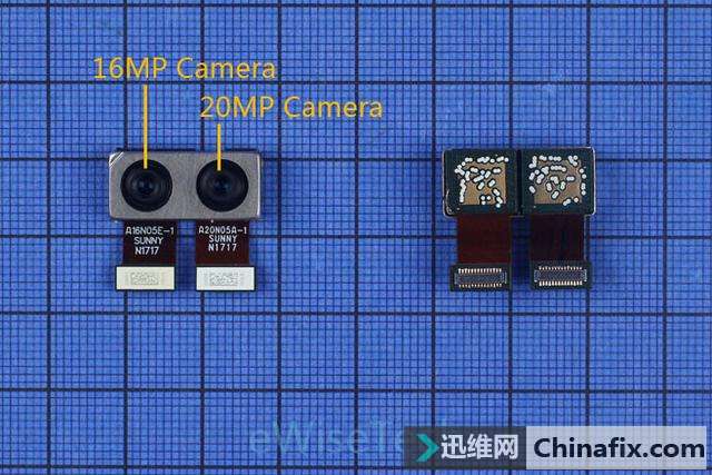 OPPO R11拆解,摄像头供应商揭晓