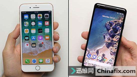 旗舰手机测验:iPhone 8 Plus不堪一击,但它却烂掉渣