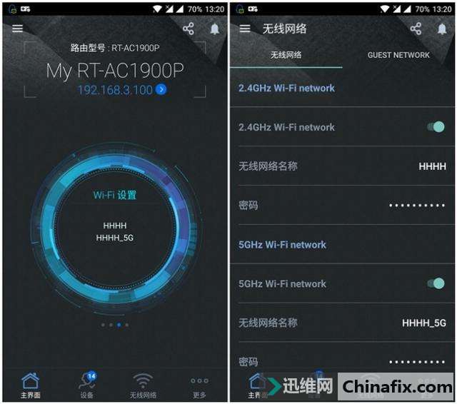 AC68U 经典升级,华硕 RT-AC1900P 无线路由器开箱测验