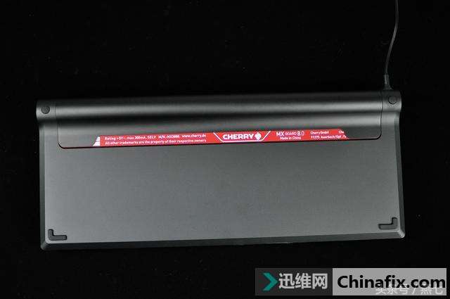 最美87键,全金属底座加持,樱桃8.0机械键盘侧刻黑轴详细测评