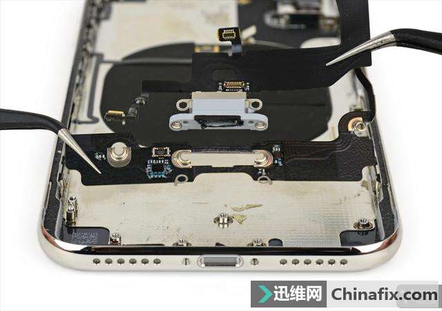 iphone x拆解:双层主板 双单元电池