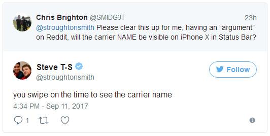 iPhone X״̬ĬϲʾӪ