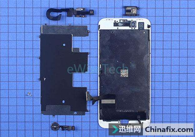 iPhone8拆解,内部布局变化不大