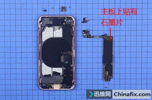 iPhone8拆解,内部布局变化不大