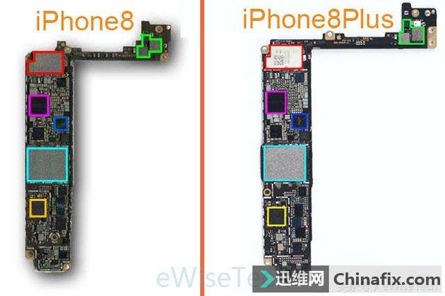 iphone8拆解内部布局变化不大