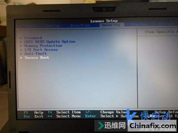 联想商用机预装win8改装win7系统Bios设置详解