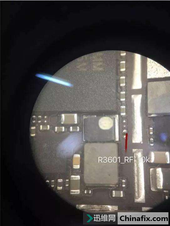 维修狮:iPhone手机 6p电击板不读卡维修案例(二)