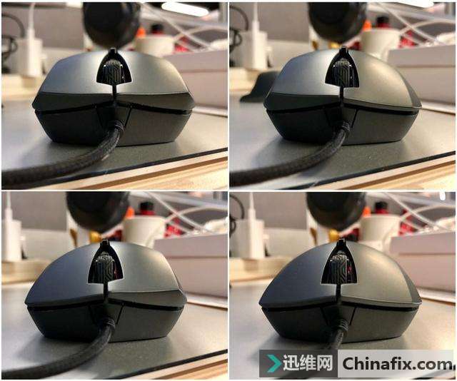 可更换上盖规划 ROG STRIX Evolve鼠标测评