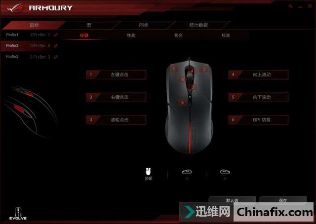可更换上盖规划 ROG STRIX Evolve鼠标测评