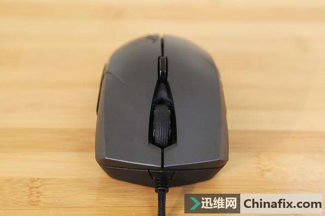 可更换上盖规划 ROG STRIX Evolve鼠标测评