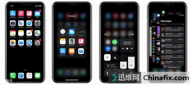 苹果iOS开启高逼格模式:全新黑夜模式渲染,更全面,更彻底!