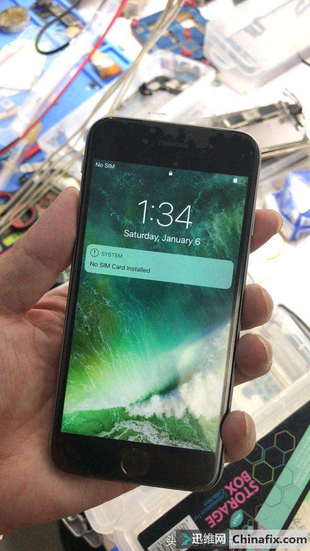 iPhone6s cpu 问题导致不显示如何微创修复。