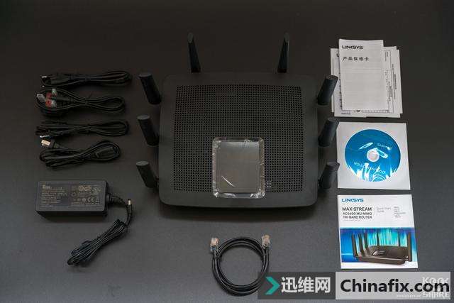 Linksys EA9500S AC5400规格 无线路由器 开箱测评拆解