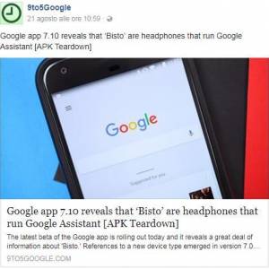 Ӧô밵ʾGoogleЯֵBistoܶ