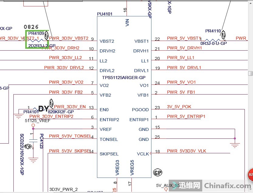 q0765r电路图各脚电压图片