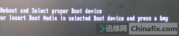 reboot and select proper boot deviceһ