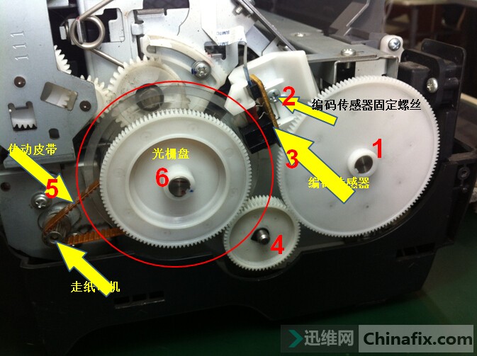 爱普生1390双灯交替闪图片