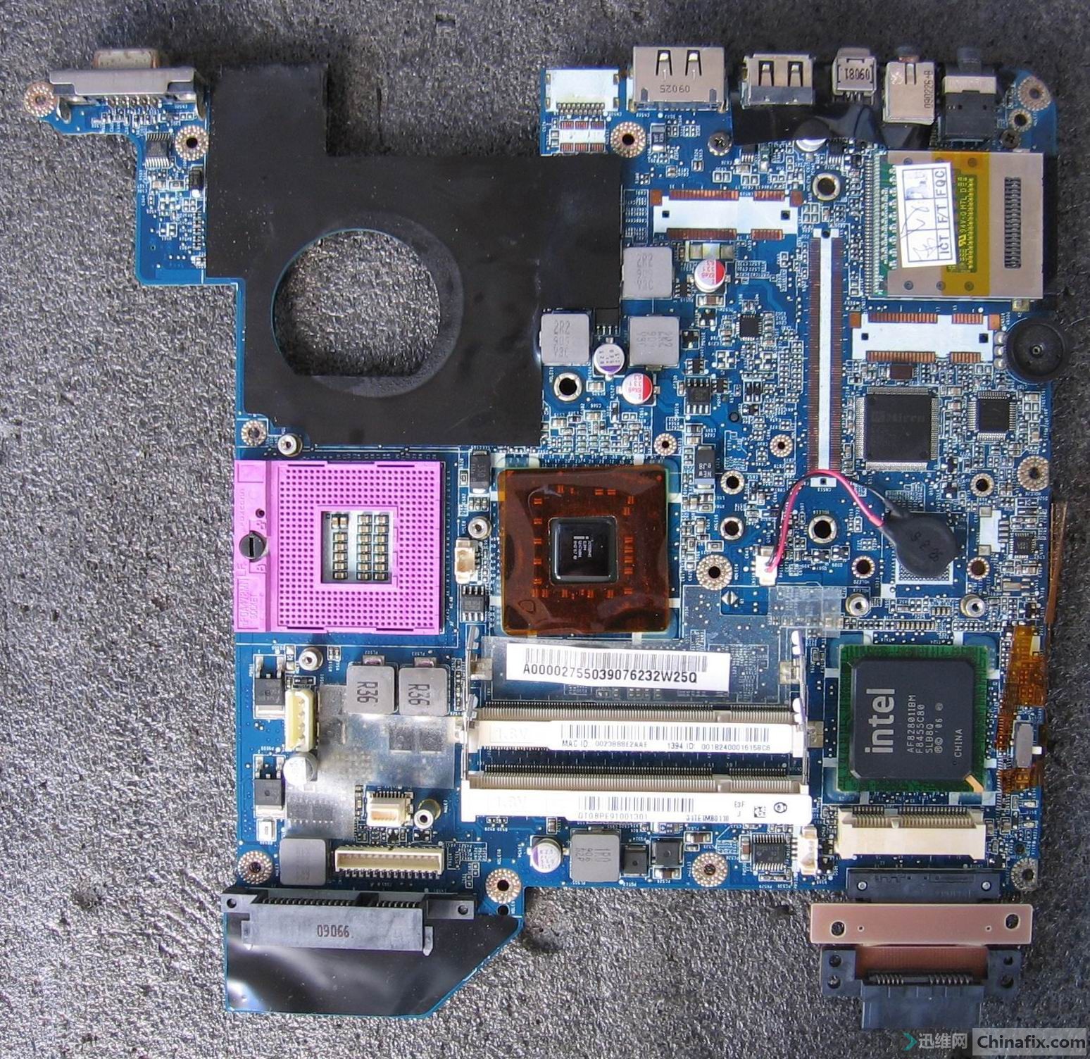 出富士通l310 联想g470主板