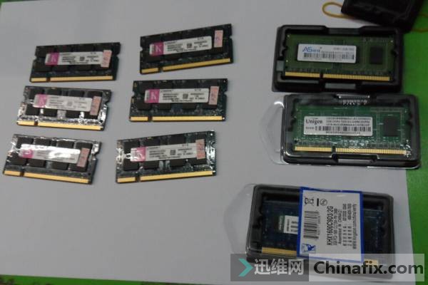 处理几条笔记本内存条,DDR2&DDR3