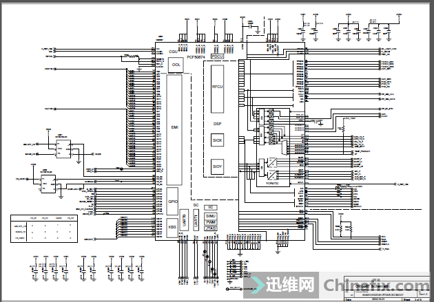 cpu内部电路图图片