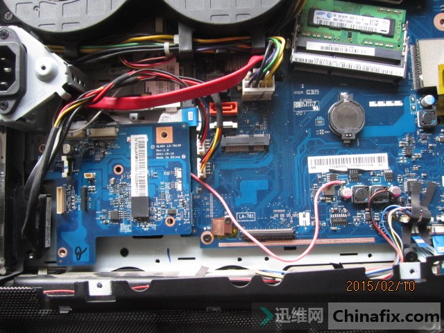 联想一体机10088b520e显示板接触不良故障的维修过程