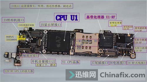 苹果5s怎么拆机图解图片