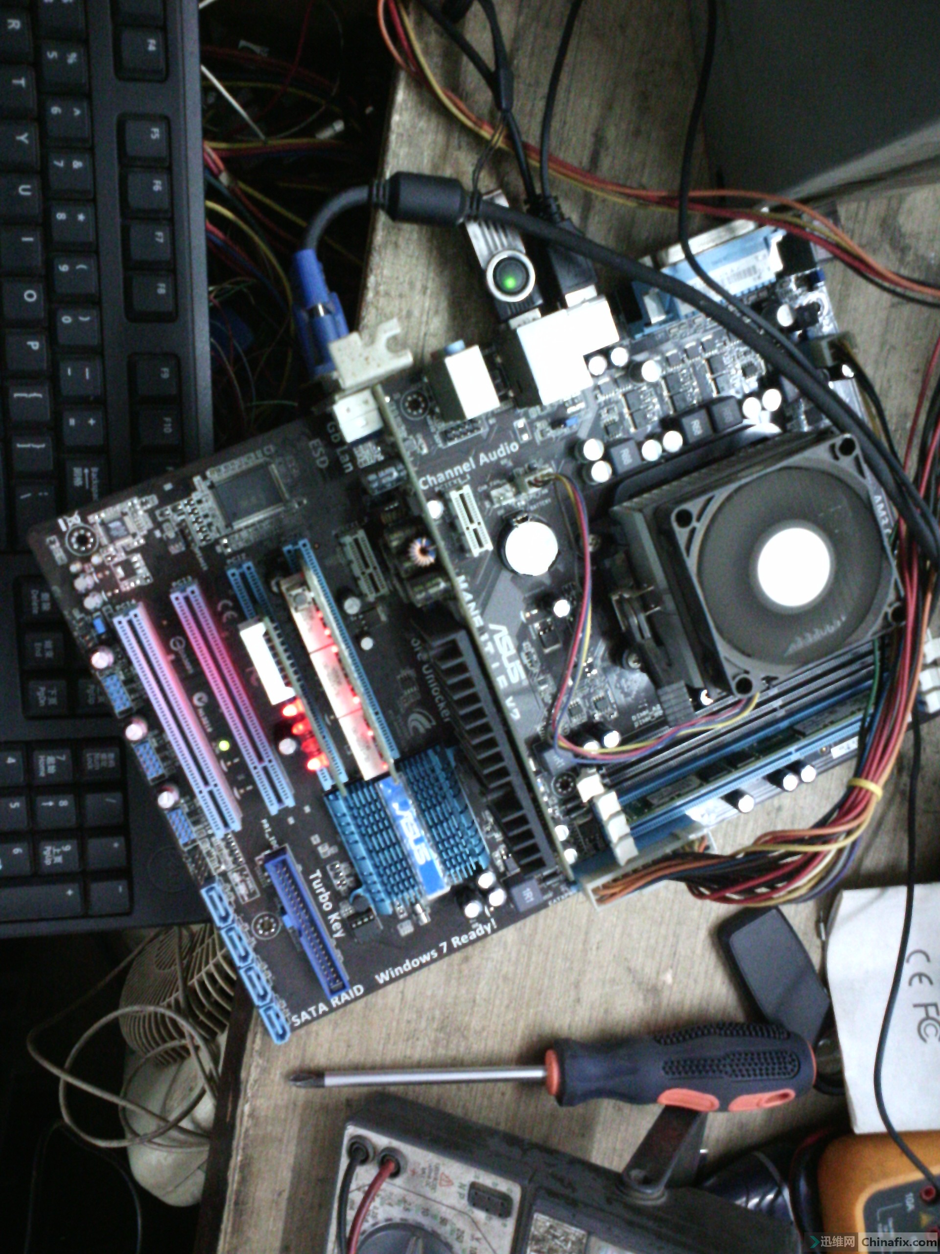 华硕m4n68tlev2rev100加电跑吗d0