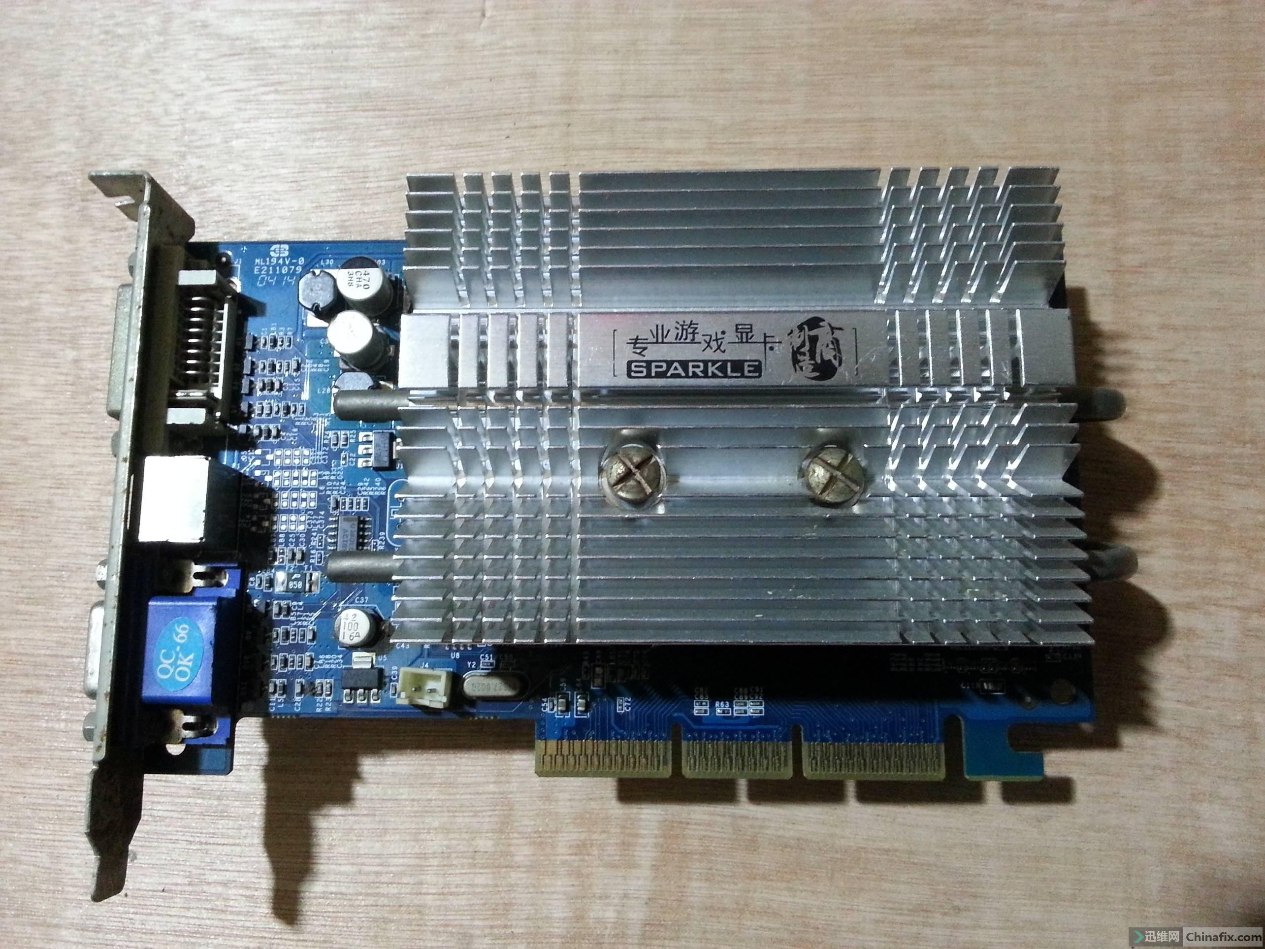 有拆有修的老显卡展示第三弹-------养眼