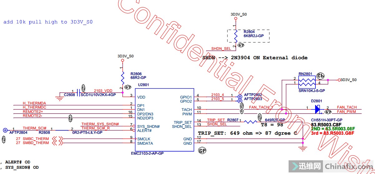 联想K29,开机出现thermal sensing error报错！迅维网维修论坛