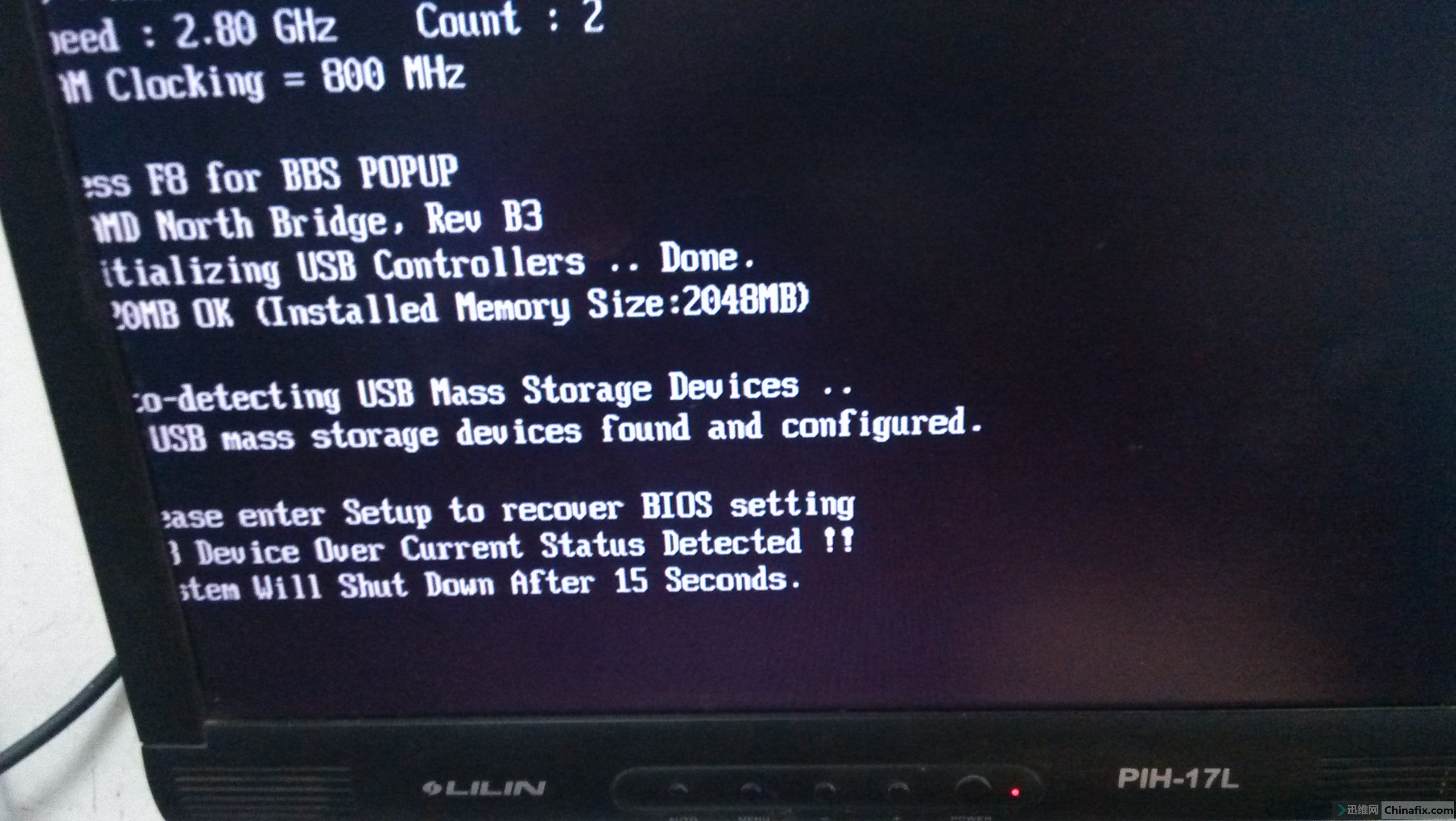 00 usb mass storage devices found and configured как исправить