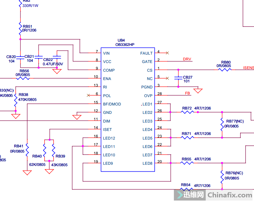 ob2500pcp引脚资料图片