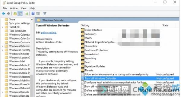 win10ϵͳôرWindows Defender