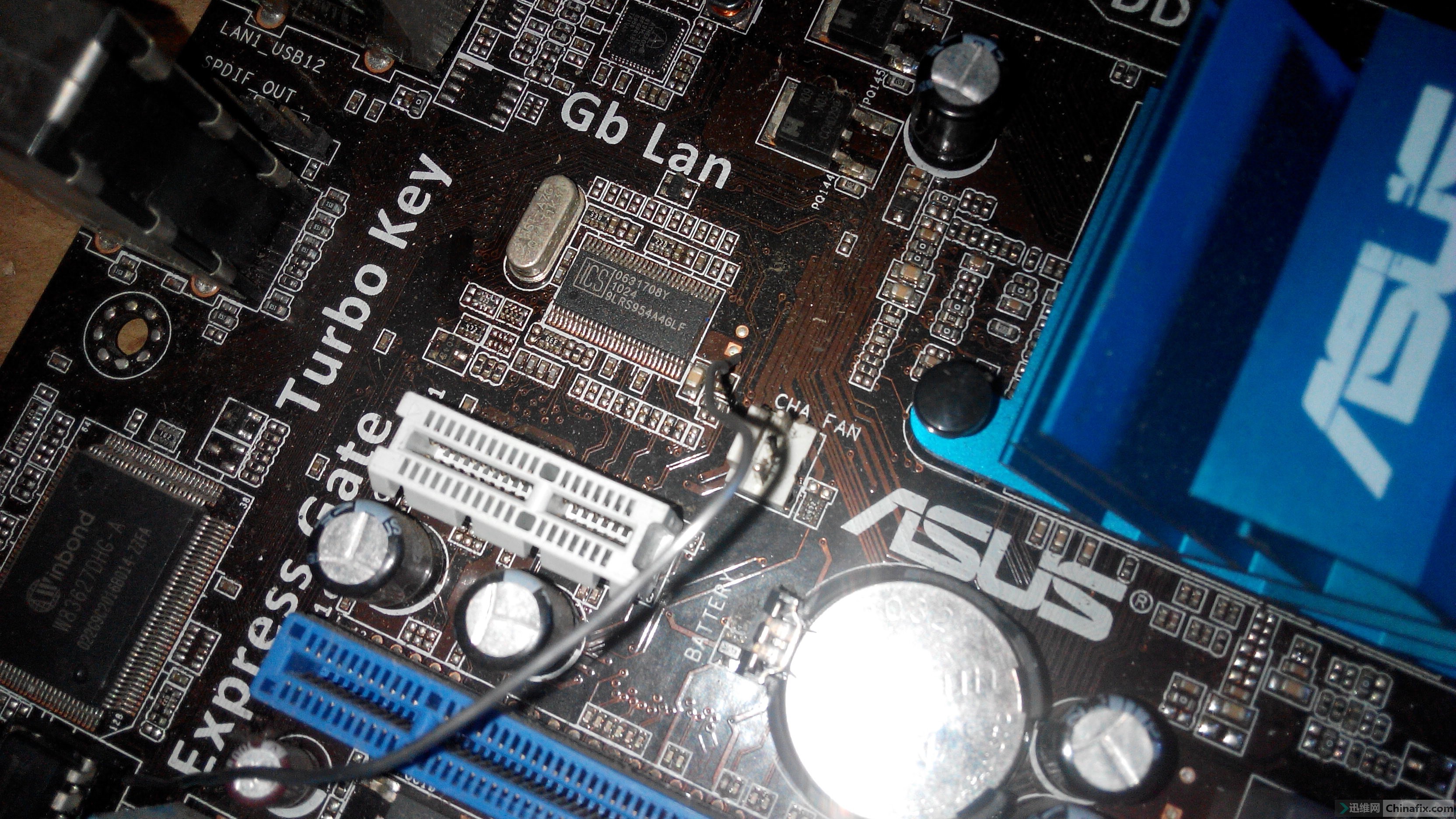 华硕p5g41t-mlx跑d098-迅维网-维修论坛