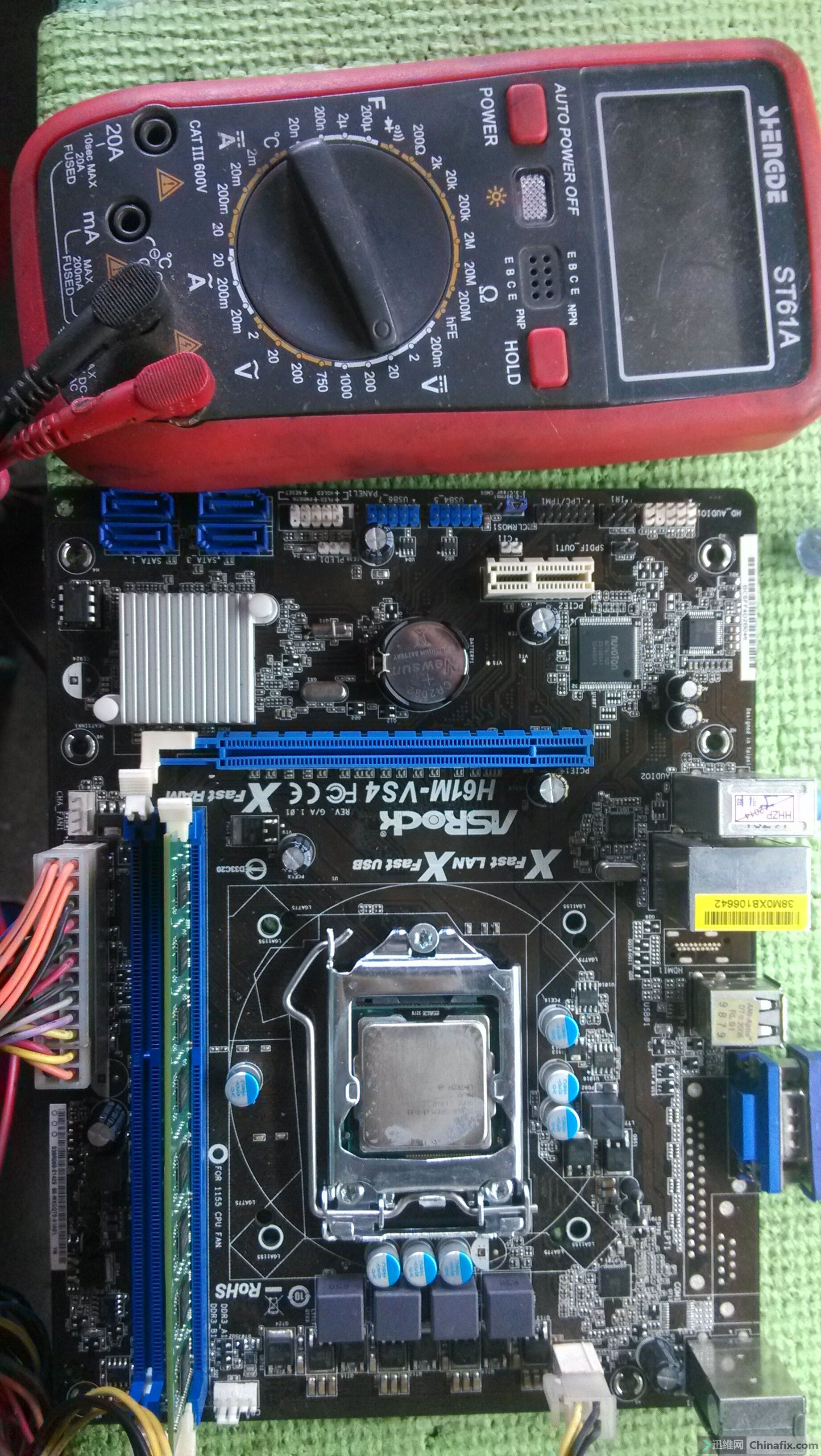 华擎h61m-vs4 rev g/a 1.01 bios