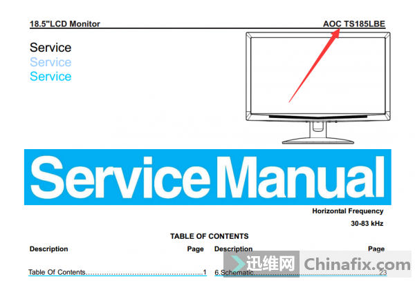AOC TS185LBEҺʾάֲ