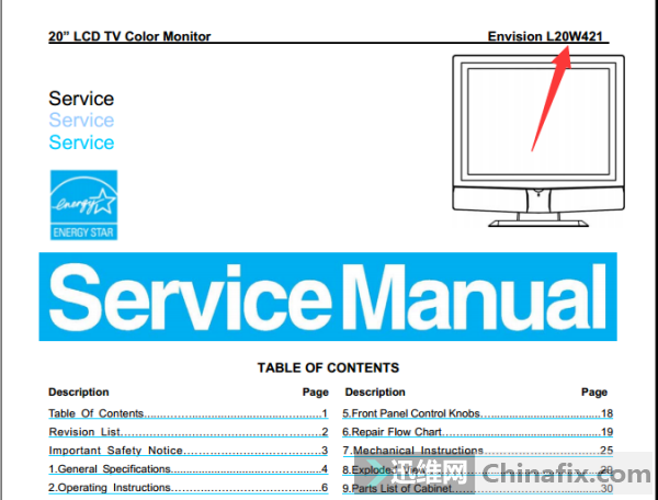 Envision L20W421Һʾάֲ()