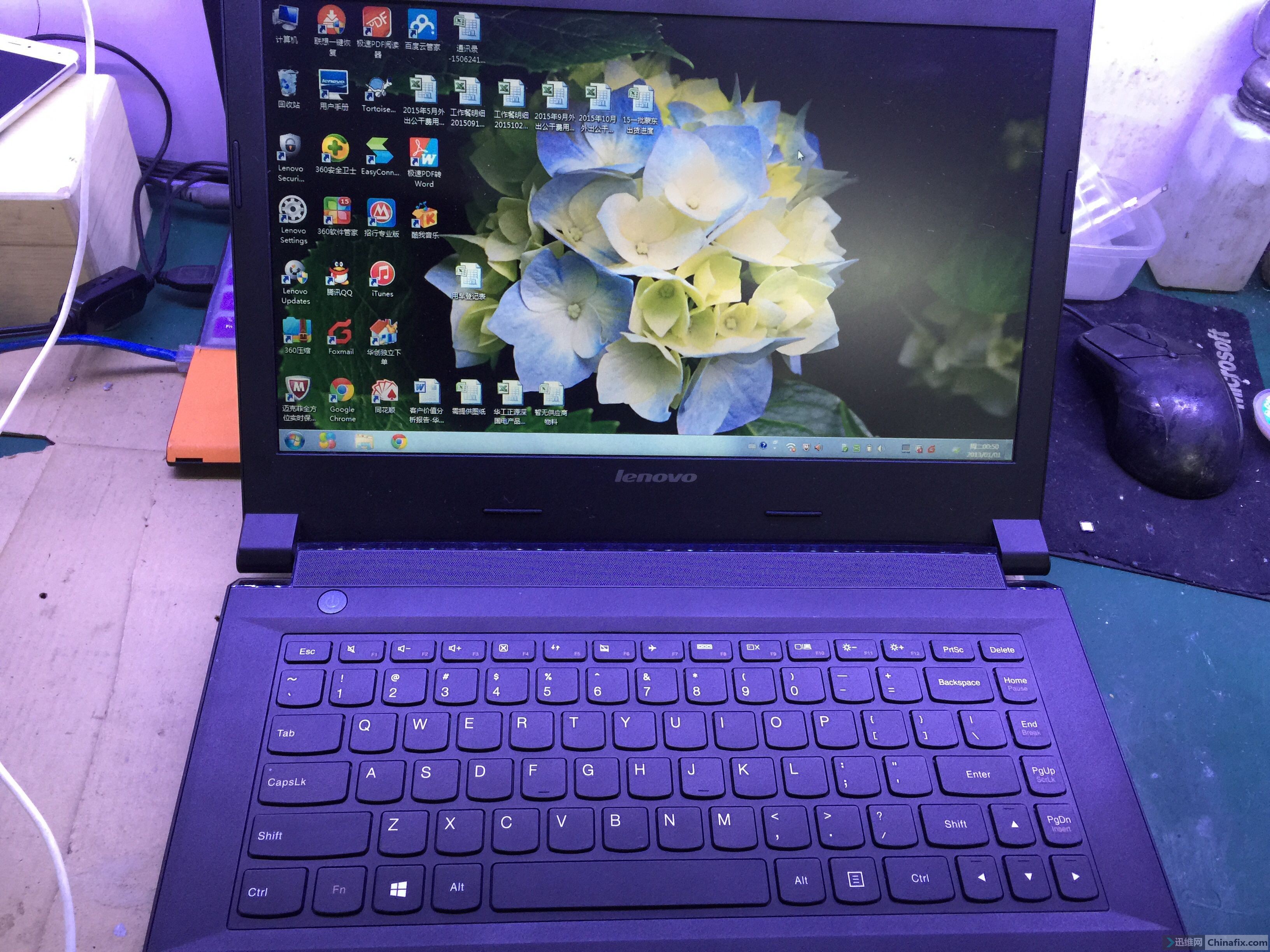 联想b40-70进水维修-迅维网-维修论坛