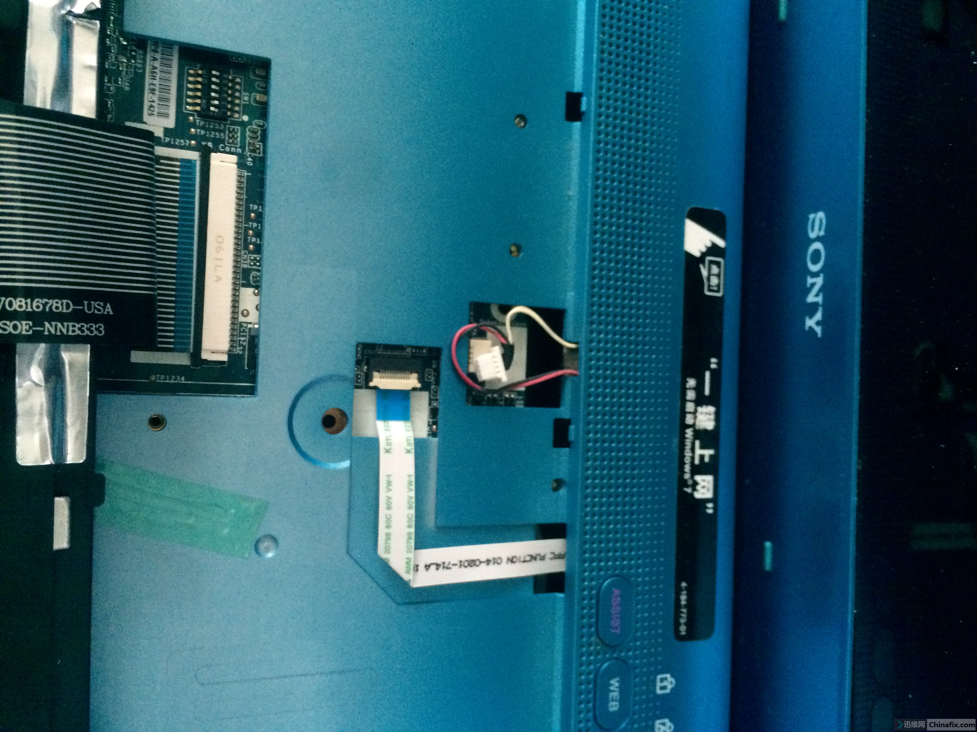 索尼pcg61212t键盘不能用一波三折维修