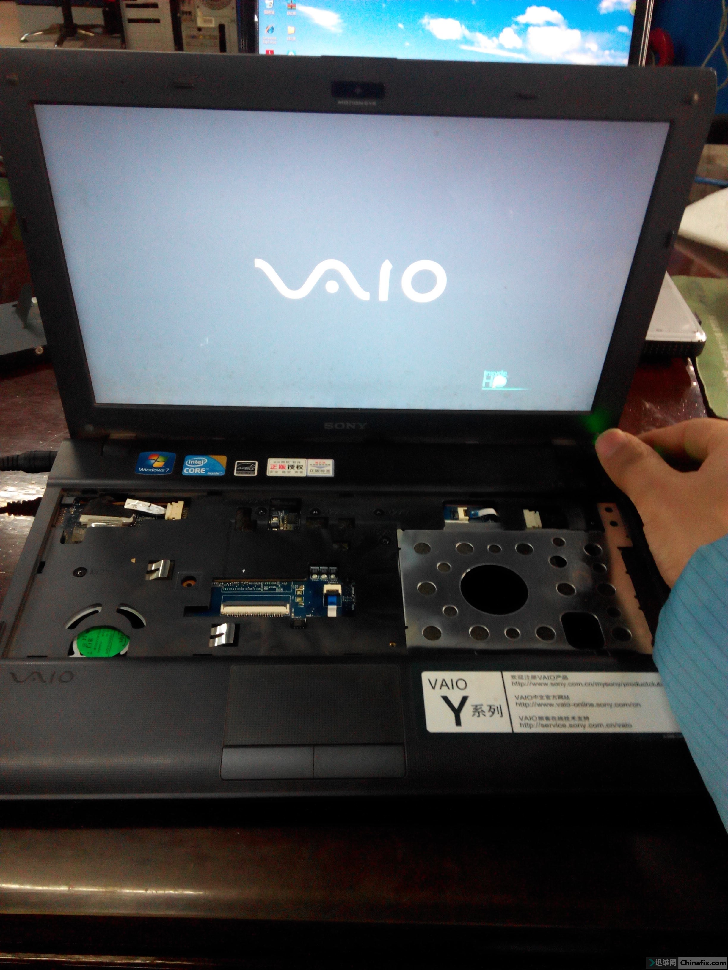 sony pcg-31211t进pe就掉电-迅维网-维修论坛