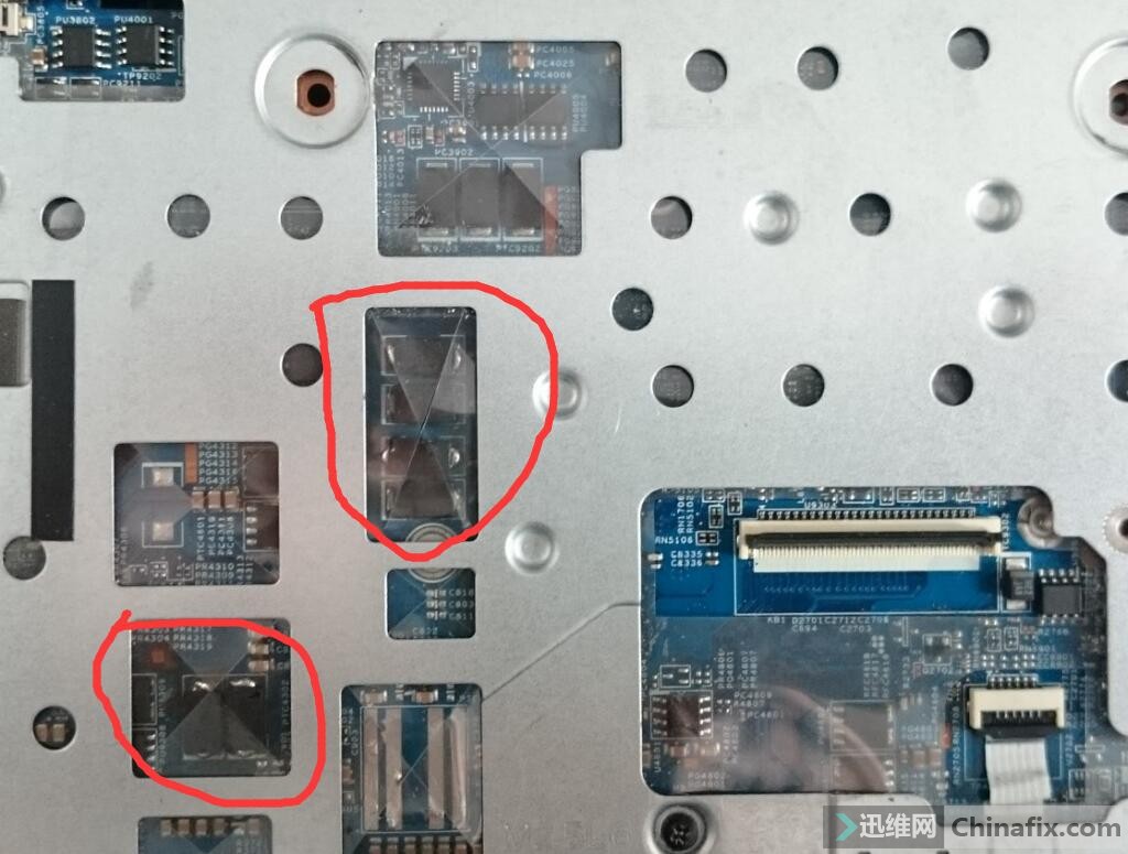 宏基4750 MS2316开机10分钟左右掉电重启 加