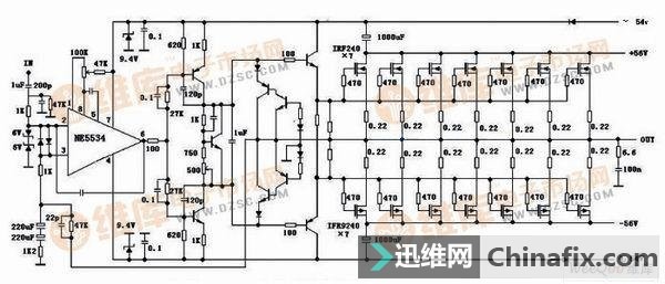 YD7388功放电路图图片