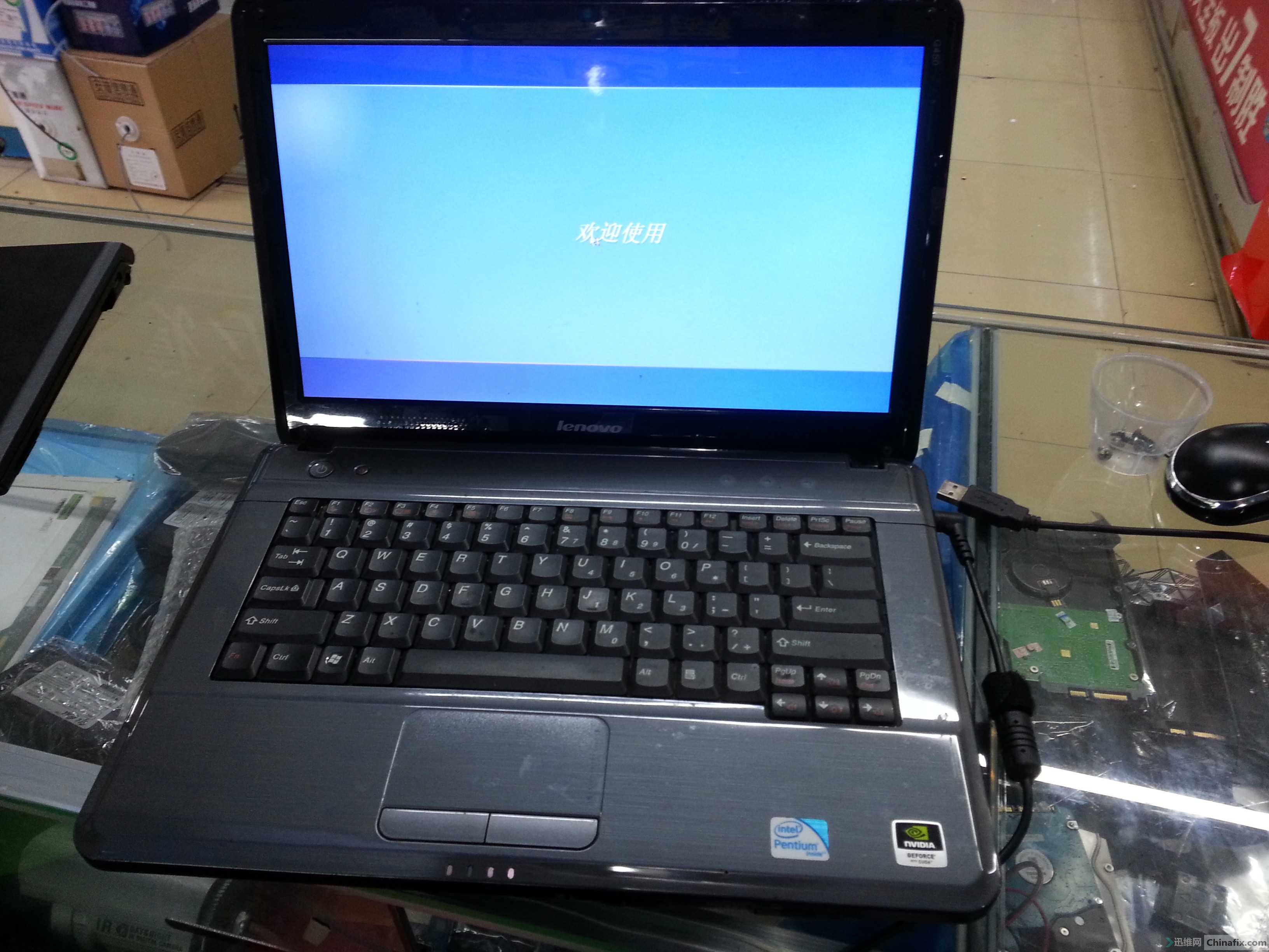 联想g450触发不上电