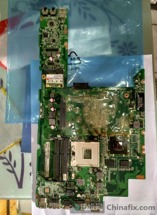 出1张联想z470原装无修主板 版号:daokl6mb8g0 rev:g